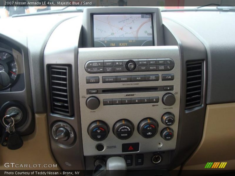 Majestic Blue / Sand 2007 Nissan Armada LE 4x4