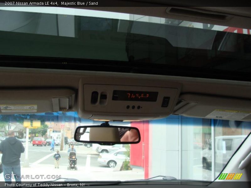 Majestic Blue / Sand 2007 Nissan Armada LE 4x4