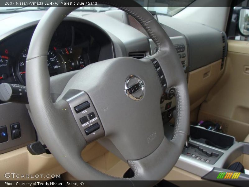 Majestic Blue / Sand 2007 Nissan Armada LE 4x4