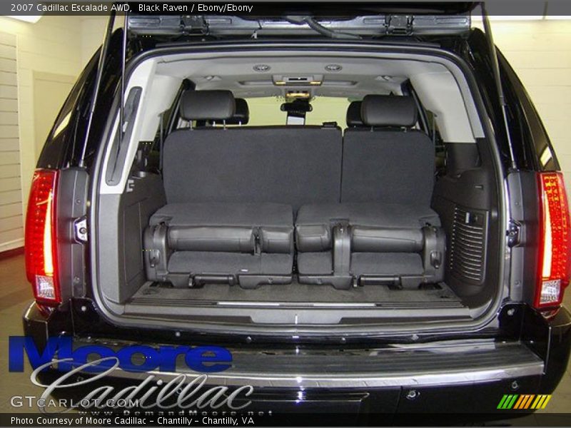 Black Raven / Ebony/Ebony 2007 Cadillac Escalade AWD