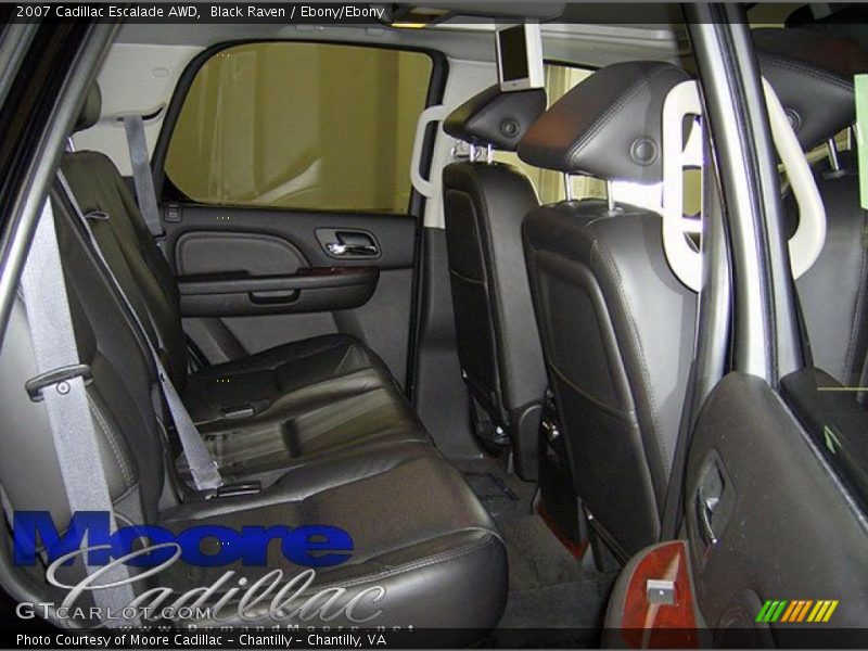 Black Raven / Ebony/Ebony 2007 Cadillac Escalade AWD