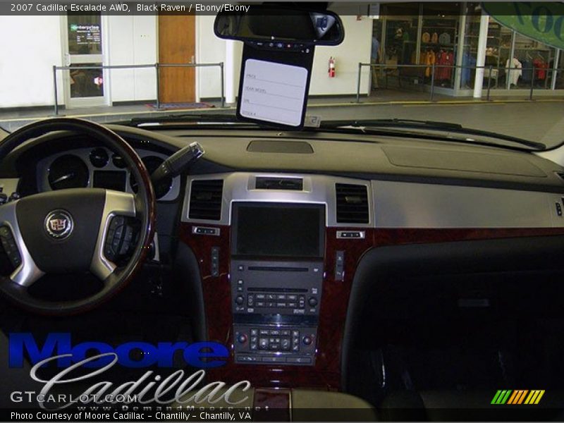 Black Raven / Ebony/Ebony 2007 Cadillac Escalade AWD