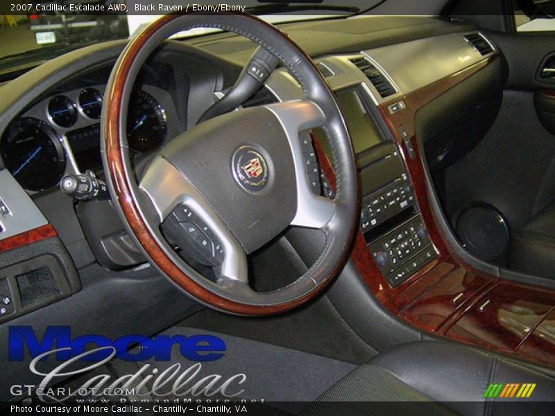 Black Raven / Ebony/Ebony 2007 Cadillac Escalade AWD