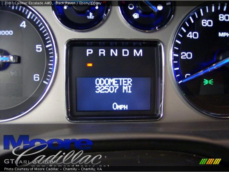 Black Raven / Ebony/Ebony 2007 Cadillac Escalade AWD