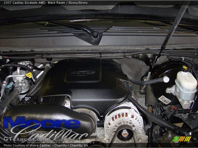 Black Raven / Ebony/Ebony 2007 Cadillac Escalade AWD