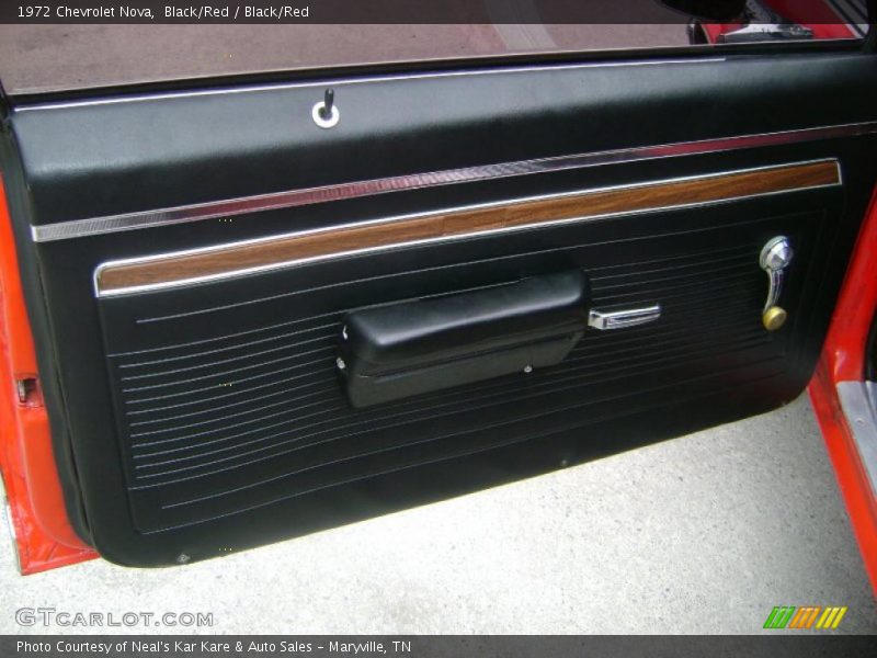 Black/Red / Black/Red 1972 Chevrolet Nova