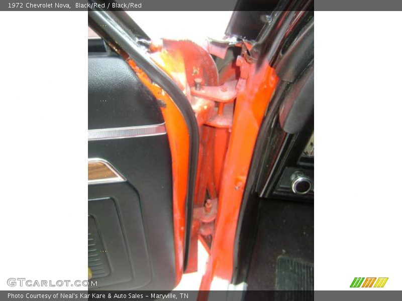 Black/Red / Black/Red 1972 Chevrolet Nova