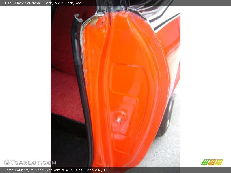 Black/Red / Black/Red 1972 Chevrolet Nova