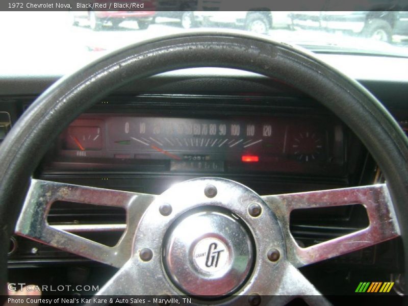 Black/Red / Black/Red 1972 Chevrolet Nova