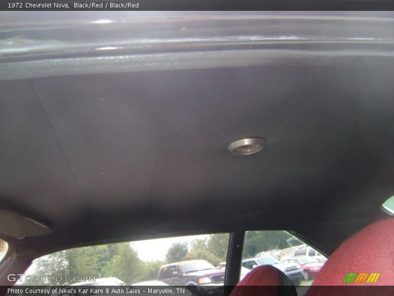 Black/Red / Black/Red 1972 Chevrolet Nova