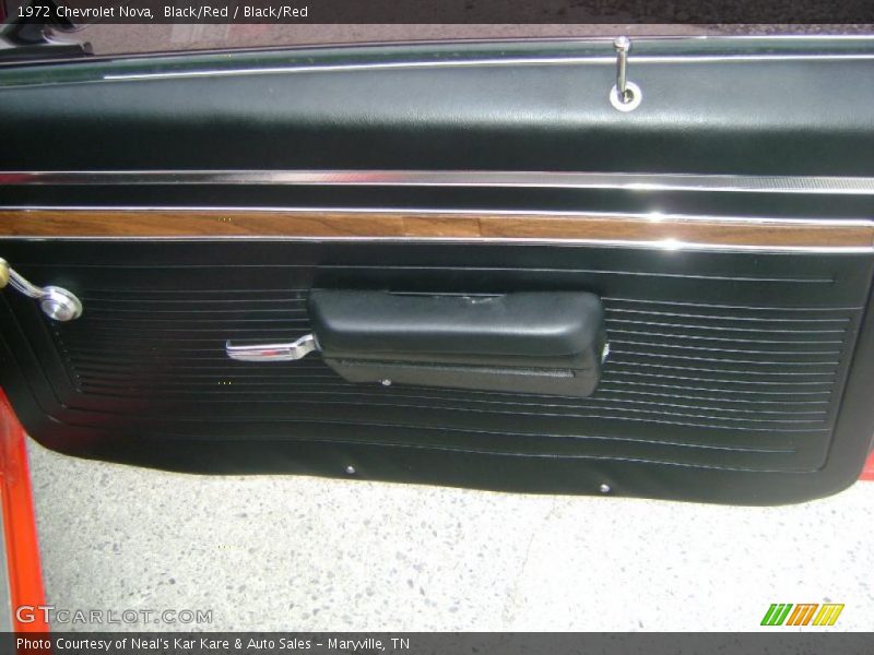 Black/Red / Black/Red 1972 Chevrolet Nova