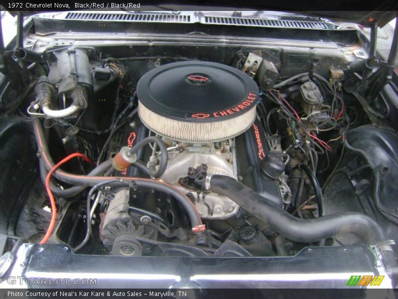 Black/Red / Black/Red 1972 Chevrolet Nova