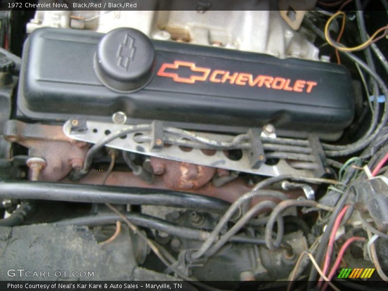 Black/Red / Black/Red 1972 Chevrolet Nova