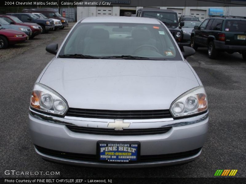 Galaxy Silver Metallic / Gray 2004 Chevrolet Malibu Sedan