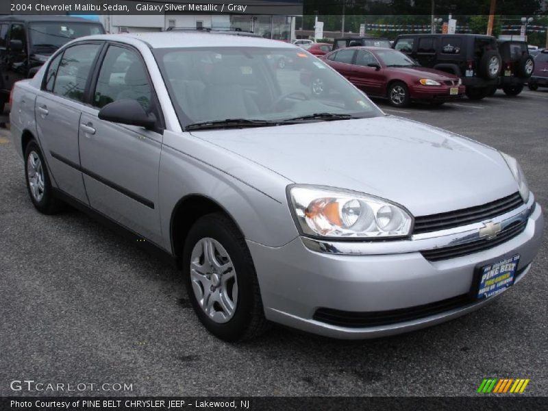 Galaxy Silver Metallic / Gray 2004 Chevrolet Malibu Sedan