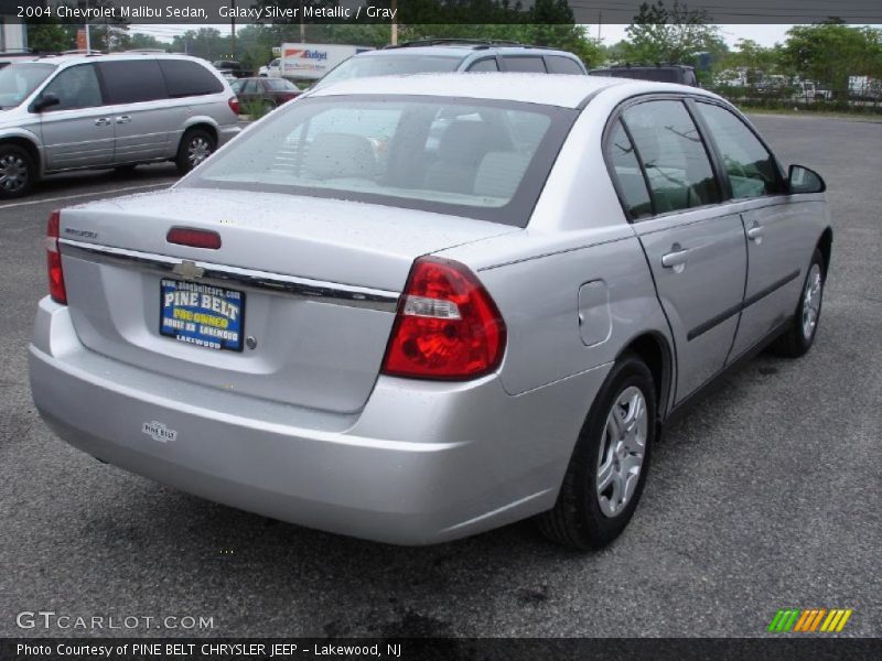 Galaxy Silver Metallic / Gray 2004 Chevrolet Malibu Sedan