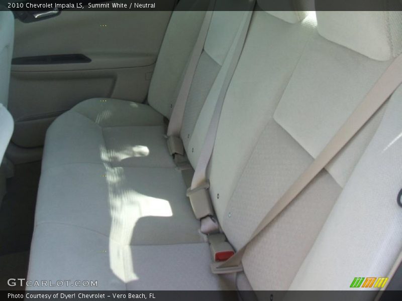Summit White / Neutral 2010 Chevrolet Impala LS