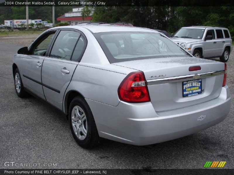 Galaxy Silver Metallic / Gray 2004 Chevrolet Malibu Sedan