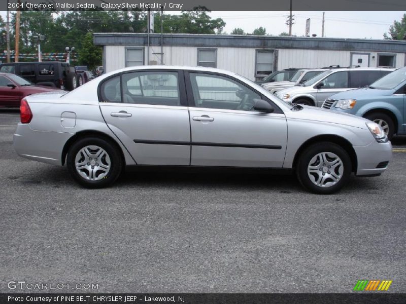 Galaxy Silver Metallic / Gray 2004 Chevrolet Malibu Sedan
