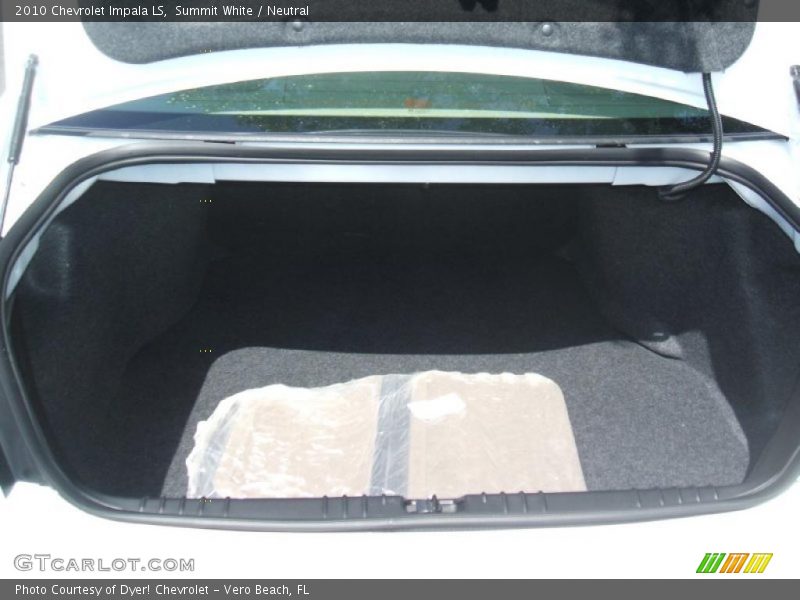 Summit White / Neutral 2010 Chevrolet Impala LS