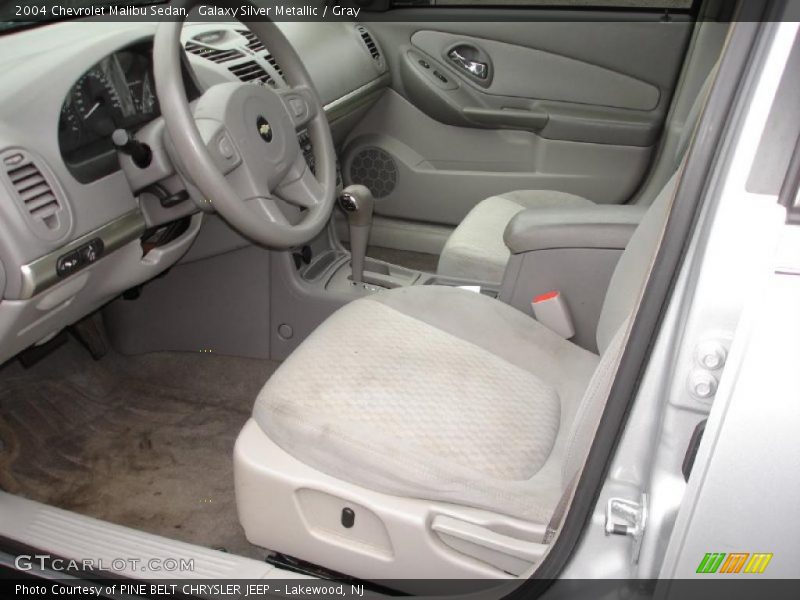 Galaxy Silver Metallic / Gray 2004 Chevrolet Malibu Sedan