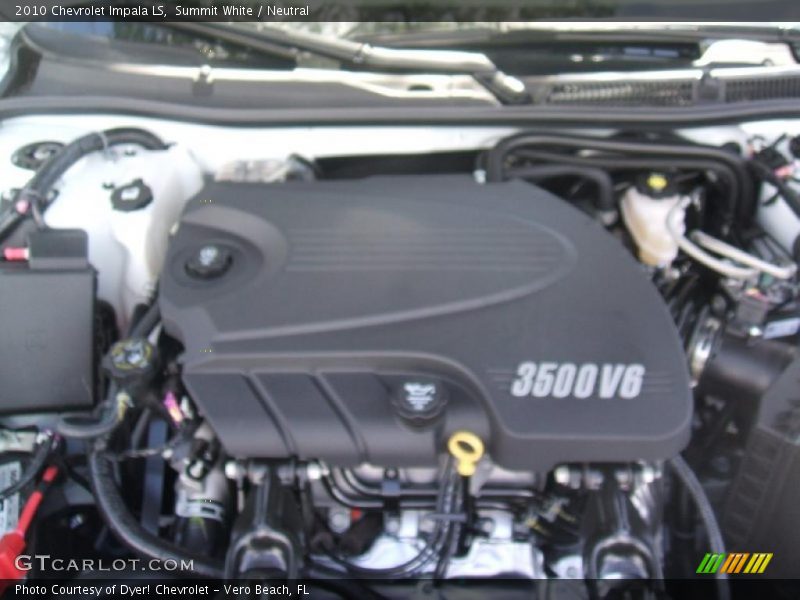 Summit White / Neutral 2010 Chevrolet Impala LS