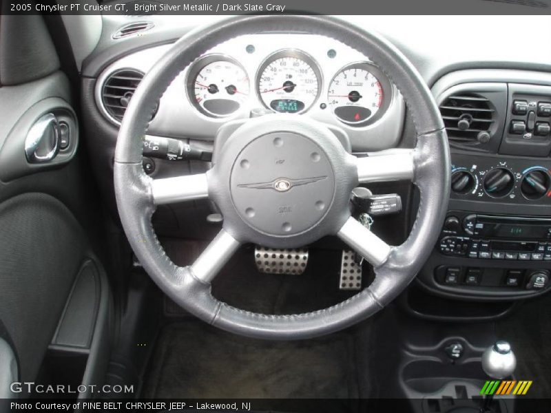 Bright Silver Metallic / Dark Slate Gray 2005 Chrysler PT Cruiser GT