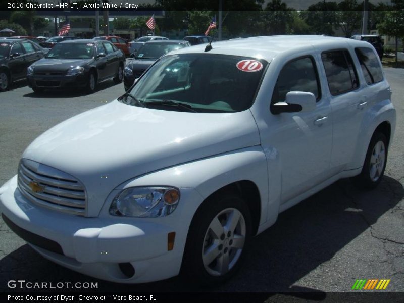 Arctic White / Gray 2010 Chevrolet HHR LT