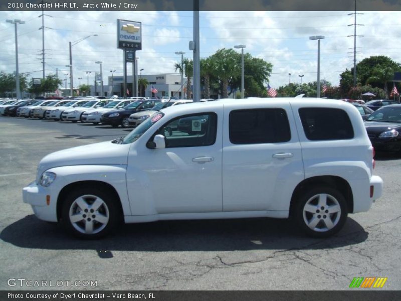 Arctic White / Gray 2010 Chevrolet HHR LT