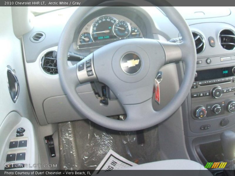 Arctic White / Gray 2010 Chevrolet HHR LT