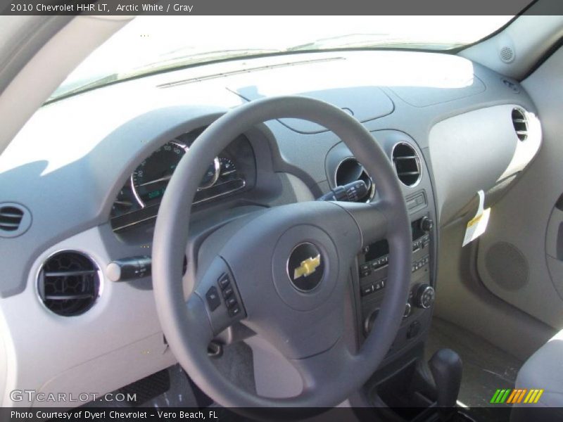 Arctic White / Gray 2010 Chevrolet HHR LT