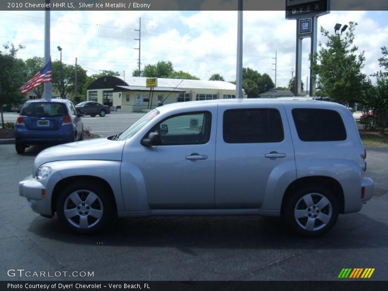 Silver Ice Metallic / Ebony 2010 Chevrolet HHR LS