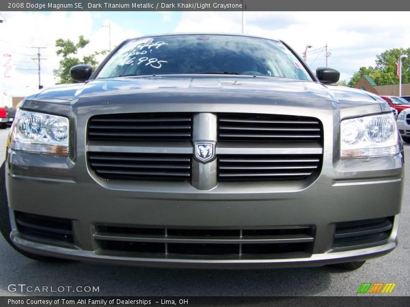 Dark Titanium Metallic / Dark Khaki/Light Graystone 2008 Dodge Magnum SE