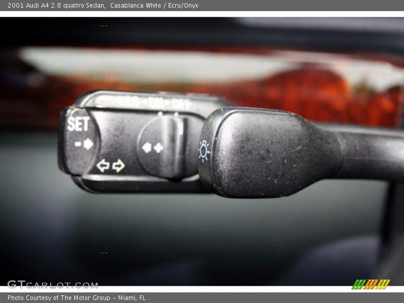 Casablanca White / Ecru/Onyx 2001 Audi A4 2.8 quattro Sedan