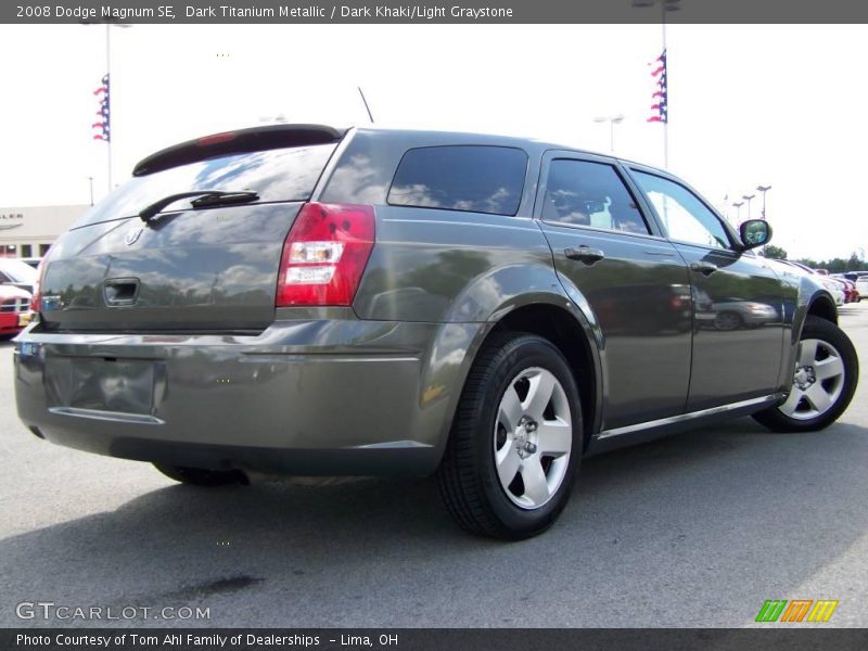 Dark Titanium Metallic / Dark Khaki/Light Graystone 2008 Dodge Magnum SE