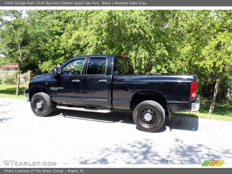 Black / Medium Slate Gray 2006 Dodge Ram 3500 Big Horn Edition Quad Cab 4x4