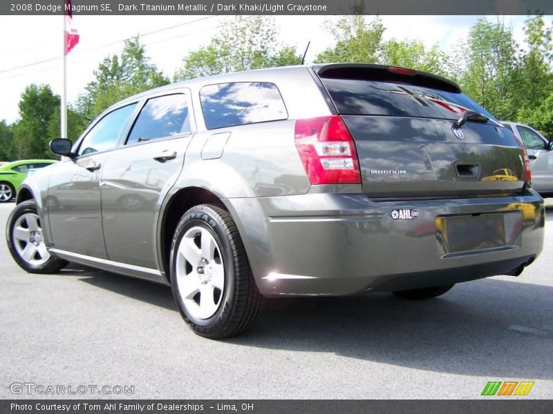 Dark Titanium Metallic / Dark Khaki/Light Graystone 2008 Dodge Magnum SE
