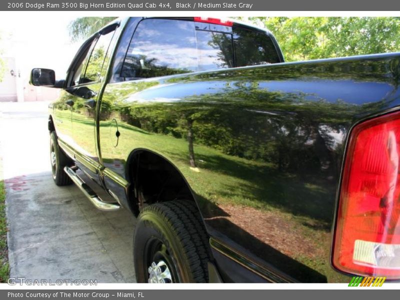 Black / Medium Slate Gray 2006 Dodge Ram 3500 Big Horn Edition Quad Cab 4x4