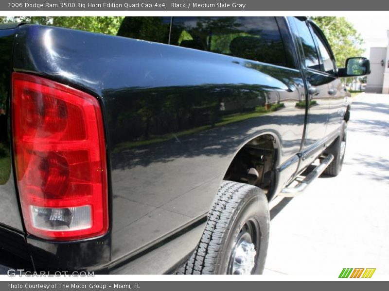 Black / Medium Slate Gray 2006 Dodge Ram 3500 Big Horn Edition Quad Cab 4x4