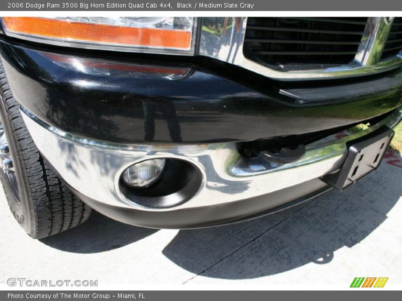 Black / Medium Slate Gray 2006 Dodge Ram 3500 Big Horn Edition Quad Cab 4x4