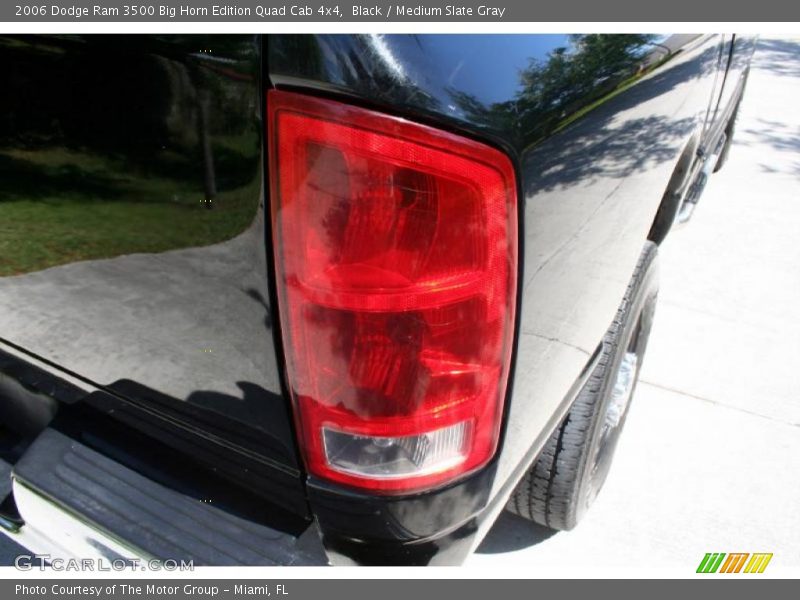 Black / Medium Slate Gray 2006 Dodge Ram 3500 Big Horn Edition Quad Cab 4x4