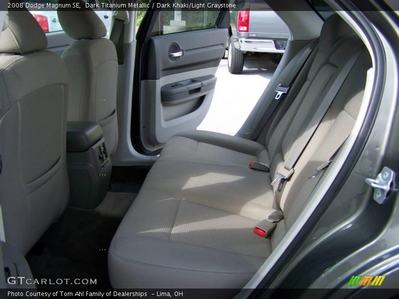 Dark Titanium Metallic / Dark Khaki/Light Graystone 2008 Dodge Magnum SE