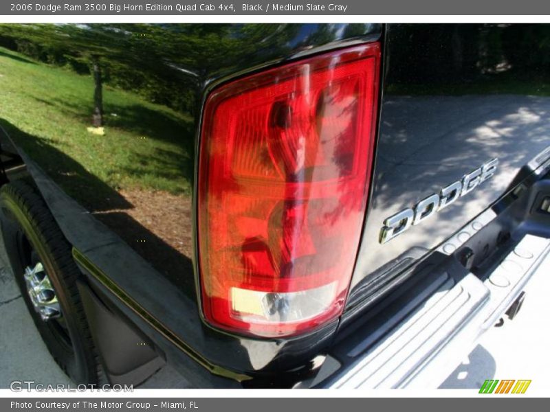 Black / Medium Slate Gray 2006 Dodge Ram 3500 Big Horn Edition Quad Cab 4x4