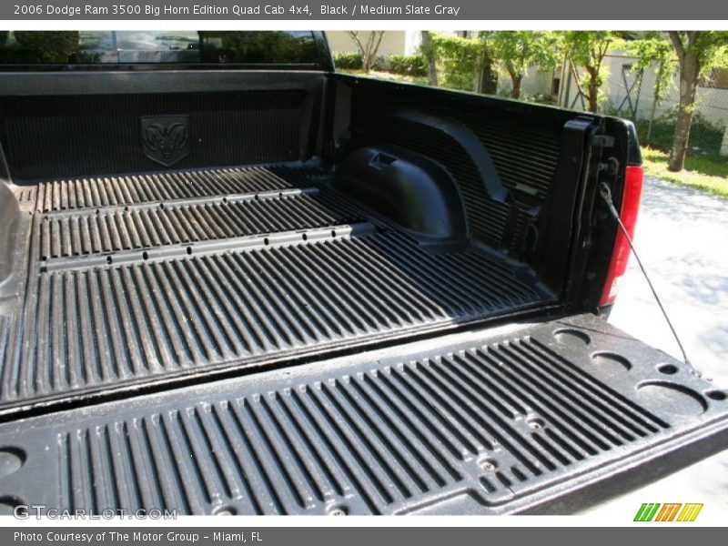 Black / Medium Slate Gray 2006 Dodge Ram 3500 Big Horn Edition Quad Cab 4x4