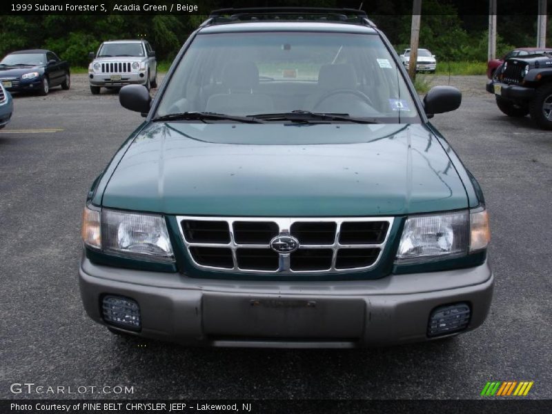 Acadia Green / Beige 1999 Subaru Forester S