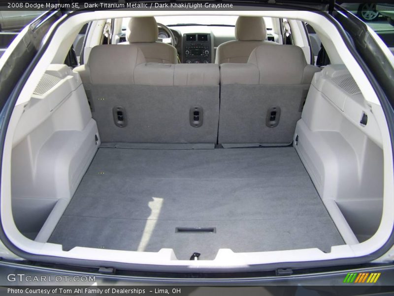 Dark Titanium Metallic / Dark Khaki/Light Graystone 2008 Dodge Magnum SE