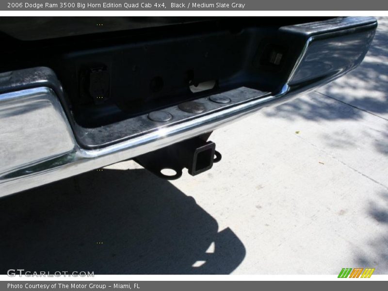 Black / Medium Slate Gray 2006 Dodge Ram 3500 Big Horn Edition Quad Cab 4x4