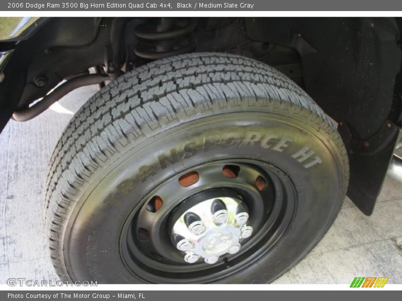 Black / Medium Slate Gray 2006 Dodge Ram 3500 Big Horn Edition Quad Cab 4x4