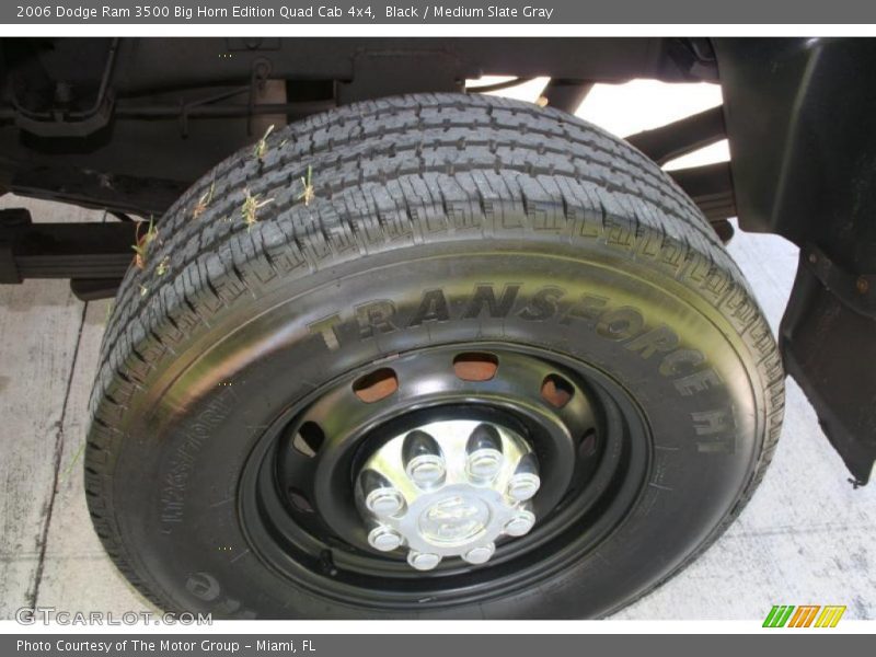 Black / Medium Slate Gray 2006 Dodge Ram 3500 Big Horn Edition Quad Cab 4x4