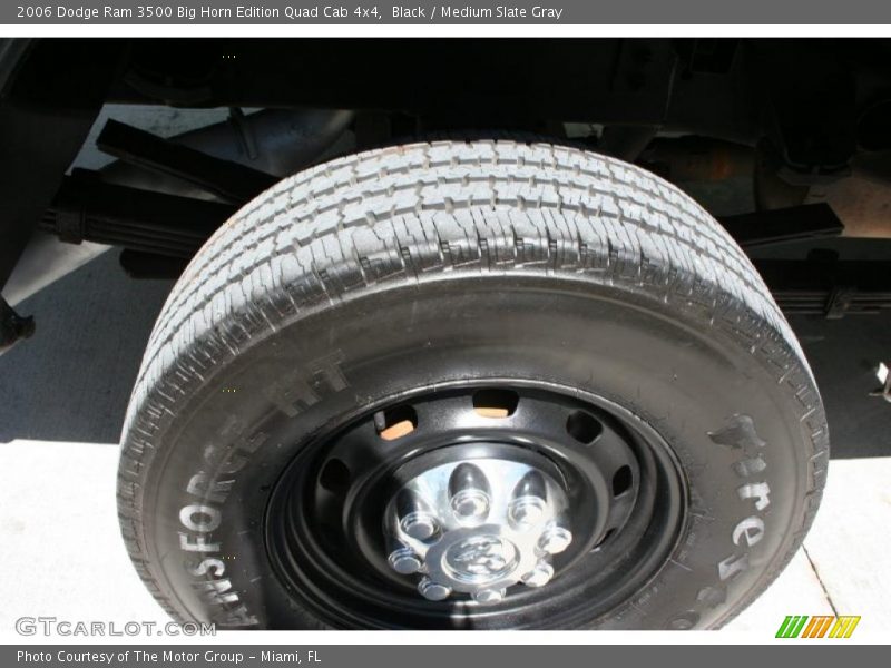 Black / Medium Slate Gray 2006 Dodge Ram 3500 Big Horn Edition Quad Cab 4x4